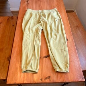 Nike Mustard Joggers
